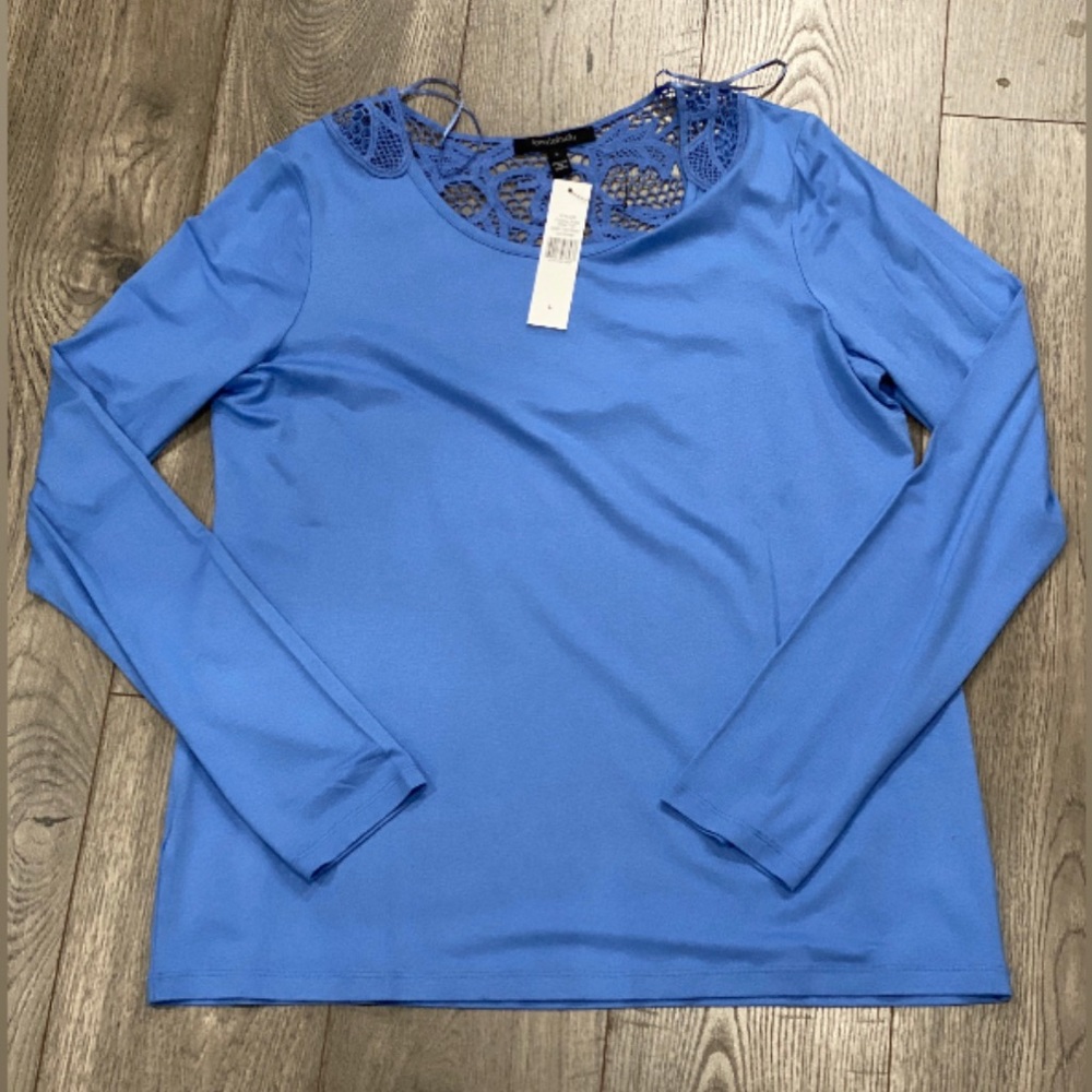 NWT Long Tall Sally lace back top